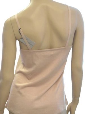 'Marjolaine' Caraco en maille, soie & coton, Beige, 'Acquise'