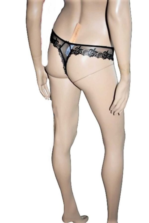 'Lise Charmel' String, polyester & dentelle, Noir, 'acc0068' - Image 8