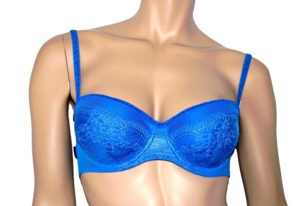 'Andres Sarda' Soutien-Gorge balconnet, Bleu, 'Jaipur'