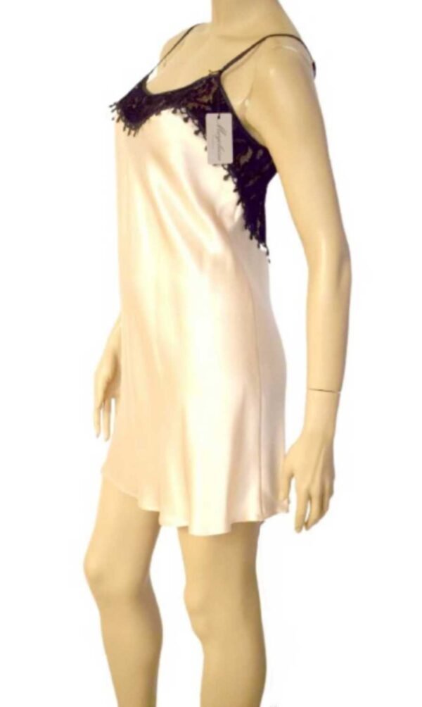 'Marjolaine' Combinette, 100% soie, Beige, 'Faustine' - Image 7