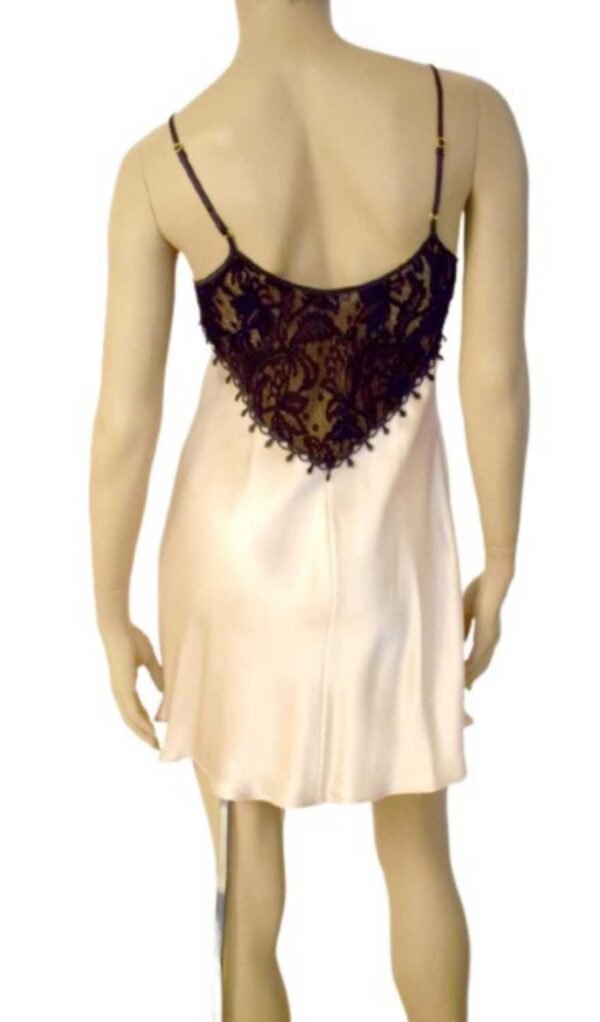 'Marjolaine' Combinette, 100% soie, Beige, 'Faustine' - Image 6