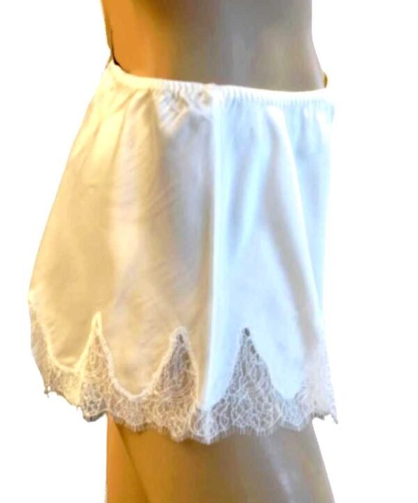 'Marjolaine' Culotte 100%  soie & dentelle, Naturel, 'Themis' – Image 4