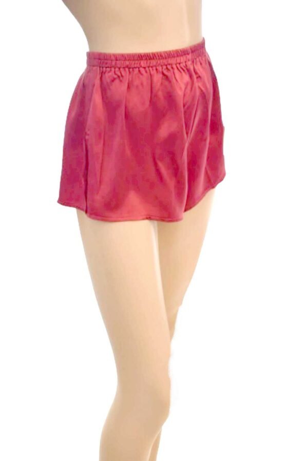 'Marjolaine' Culotte flottante 100% soie, rouge Cerise, '202101' - Image 4