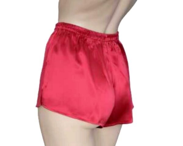 'Marjolaine' Culotte flottante 100% soie, rouge Cerise, '202101' - Image 5