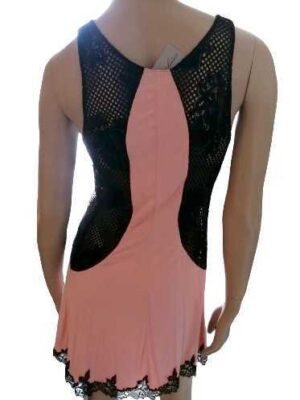 'Marjolaine' Combinette en Viscose, Rose, 'Avantage'