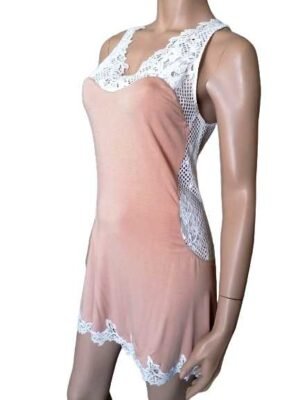 'Marjolaine' Combinette en Viscose, Beige, 'Avantage'