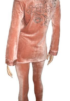 'Marjolaine' Pyjama 2 p. en polyester, rose, 'Dulcinée'